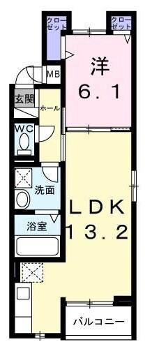 グリーン　フィールド　松見町の物件間取画像