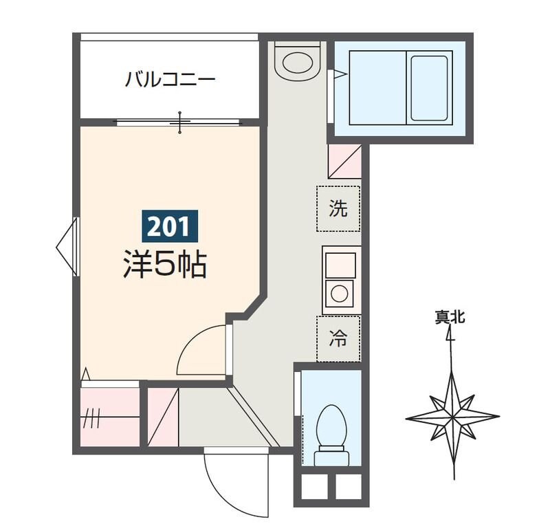 MELDIA羽沢横浜国大IIIの物件間取画像