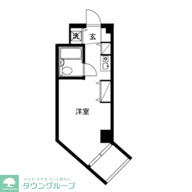 コスモハイム元住吉の物件間取画像