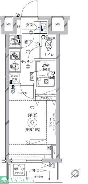 クレイシア新横浜の物件内観写真