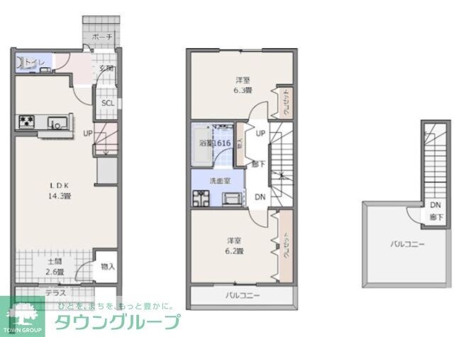 ミスラテラス妙蓮寺の物件間取画像