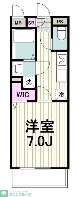 クレールホルムの物件間取画像