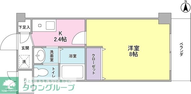 シーダーパークの物件間取画像