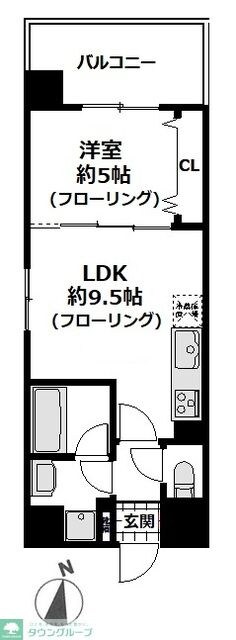 Portside Urban Residenceの物件間取画像