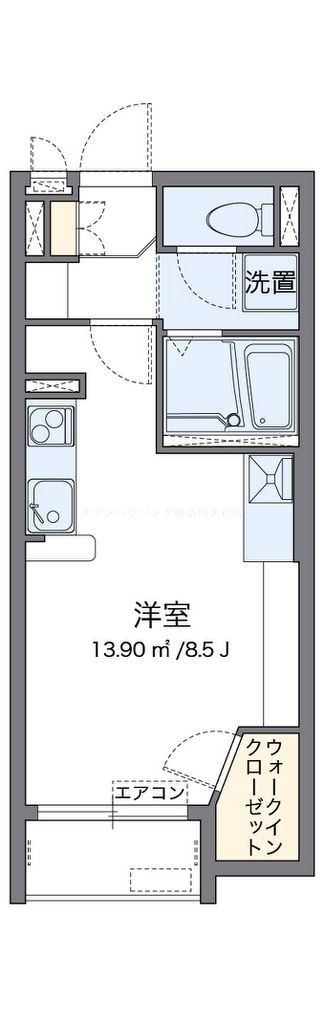 ミランダベルステージの物件間取画像