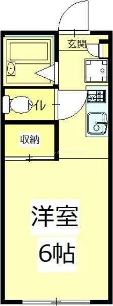 ヒルズ鶴間の物件間取画像