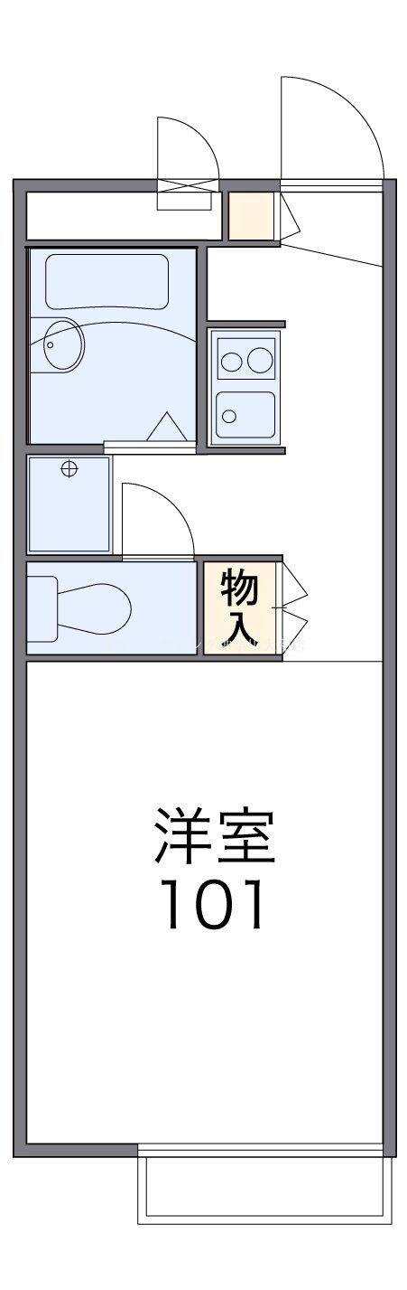 レオパレスエミネントの物件間取画像