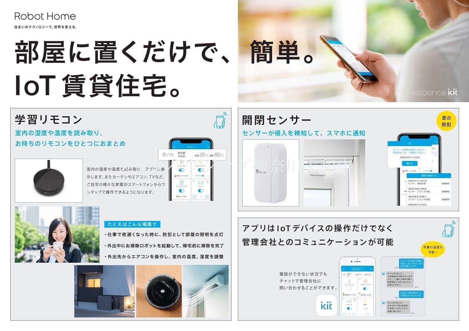 robot home   南林間の物件内観写真