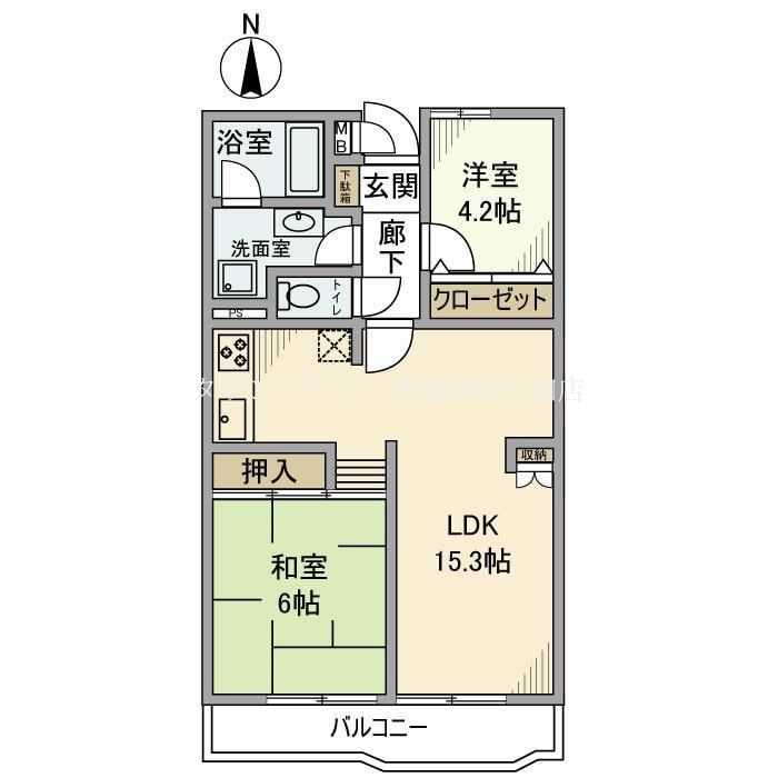 グレイスさがみ野の物件間取画像