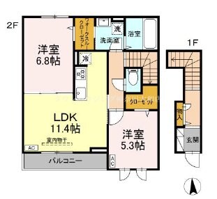 Studieの物件間取画像