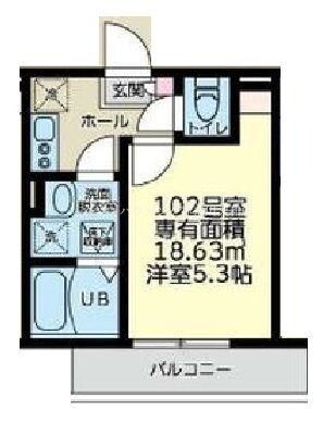 フルセイル高座渋谷の物件間取画像