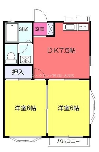 はうす雅の物件間取画像