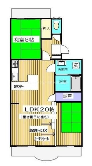 パークヒル壱番館の物件間取画像