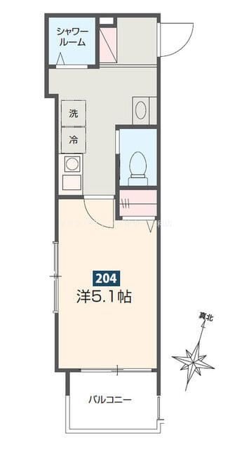 ＭＥＬＤＩＡかしわ台IIの物件間取画像