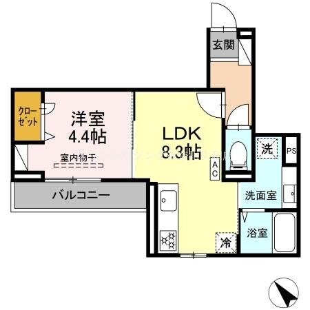 フォレスト中央林間の物件間取画像