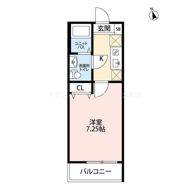 三ツ境ヒルズの物件間取画像