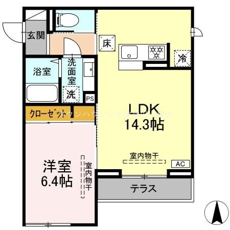 シェ・モア　さがみ野の物件間取画像