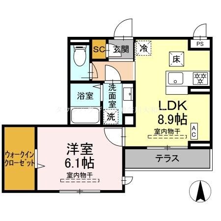 シェ・モア　さがみ野の物件間取画像