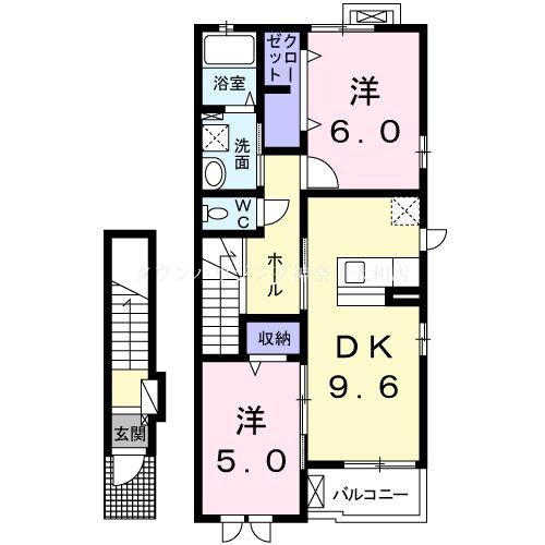 エアリーテラス　キャロットIIの物件間取画像