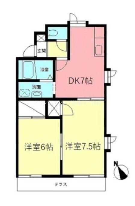 サウスリバーの物件間取画像