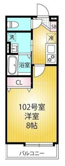 chouetto希望が丘の物件間取画像