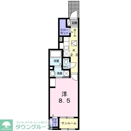 ベリーリーフIIIの物件間取画像