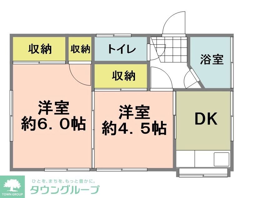 佐川貸家NO.1の物件間取画像