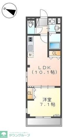 パルＫ＆ＹIIIの物件間取画像