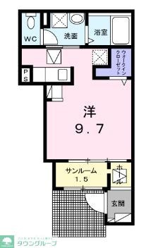 エスコンディーテIの物件間取画像