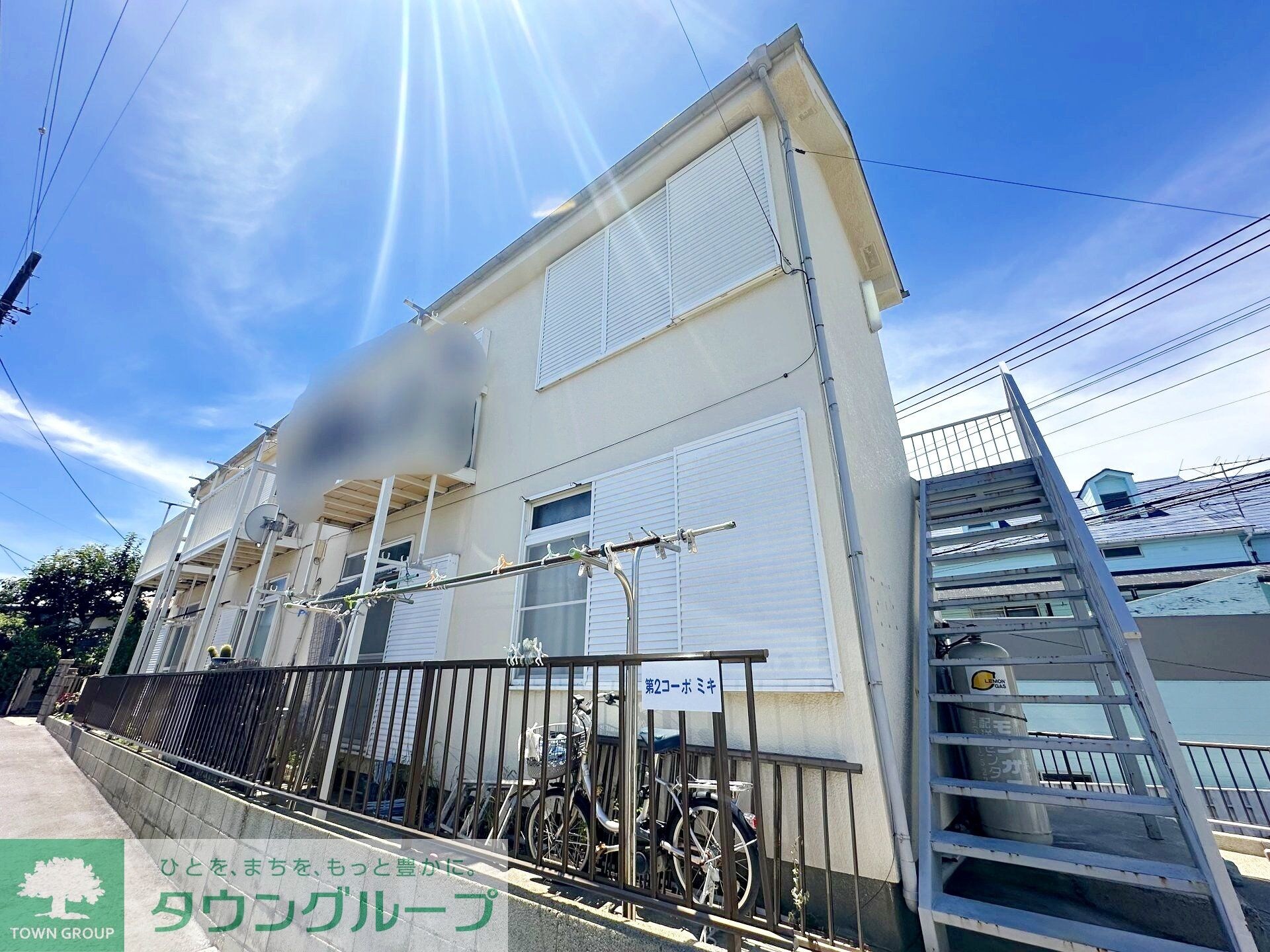 第2コーポミキの物件外観写真