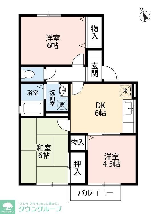 コトーエピIIの物件間取画像