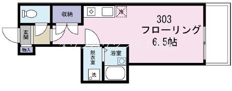 ライズKの物件間取画像