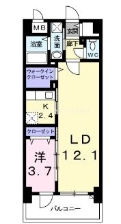 グリンデルヴァルトの物件間取画像