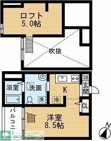 Abisko(アビスコ)の物件間取画像