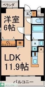 SCHLOSS菊園の物件間取画像