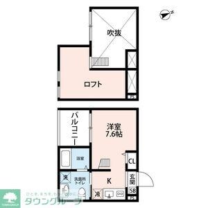 Haus　Ruhe　高畑(ハウスルーエタカバタの物件間取画像