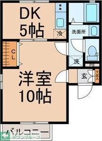 リーフィーの物件間取画像