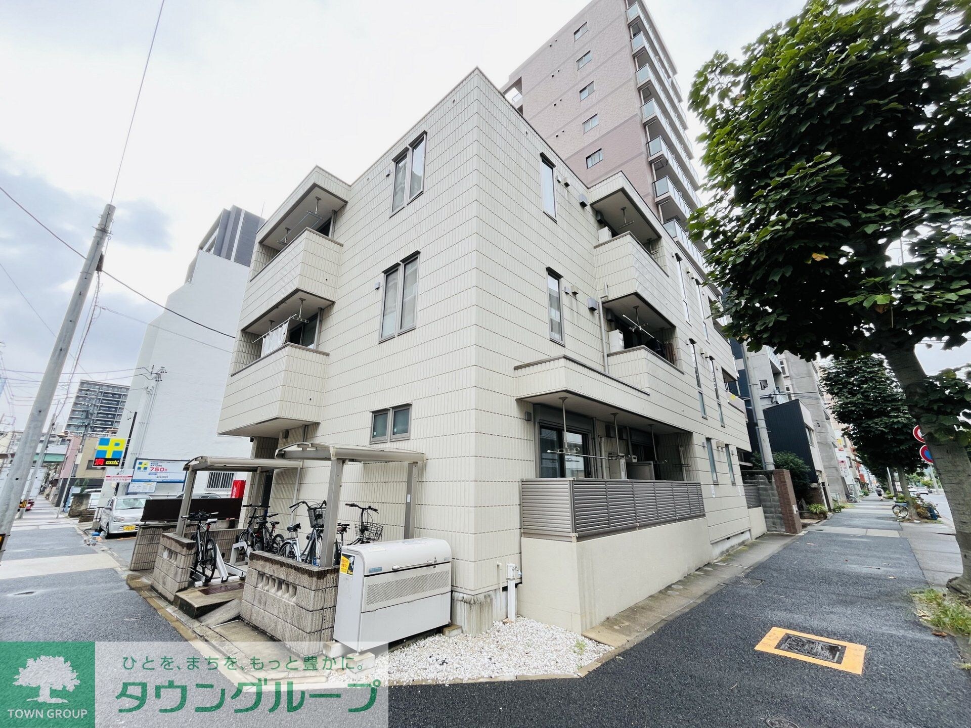 ヘーベルメゾン新栄の物件外観写真