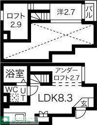 Maison Blanche(メゾンブランシュ)の物件間取画像