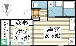 物件間取画像