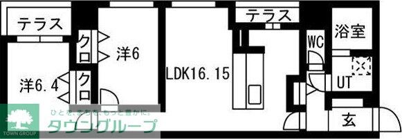 三の丸殿の物件間取画像