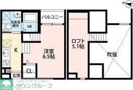 ココマンションの物件間取画像