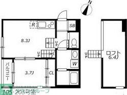 ハーモニーテラス白子町の物件間取画像
