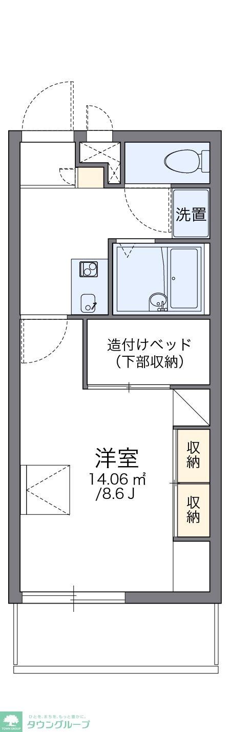 物件間取画像