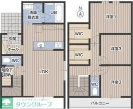 COSMO TERRACEの物件間取画像