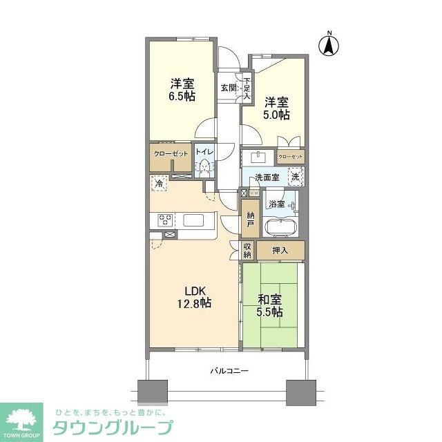 ＳＳ．ＦＬＡＴ桜山の物件間取画像