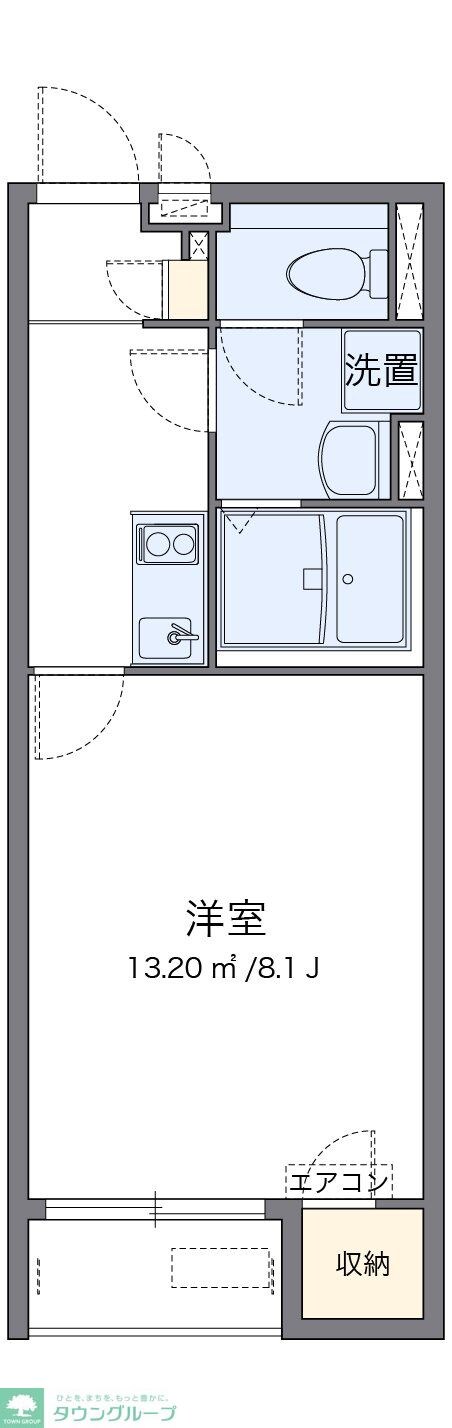 クレイノゾーンウイングサードの物件間取画像