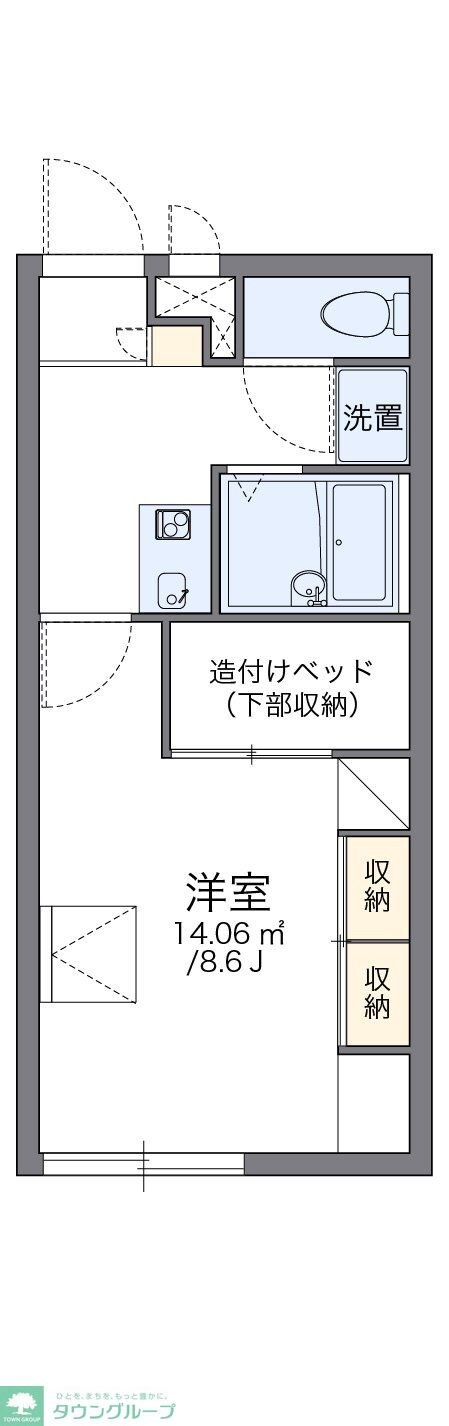 物件間取画像