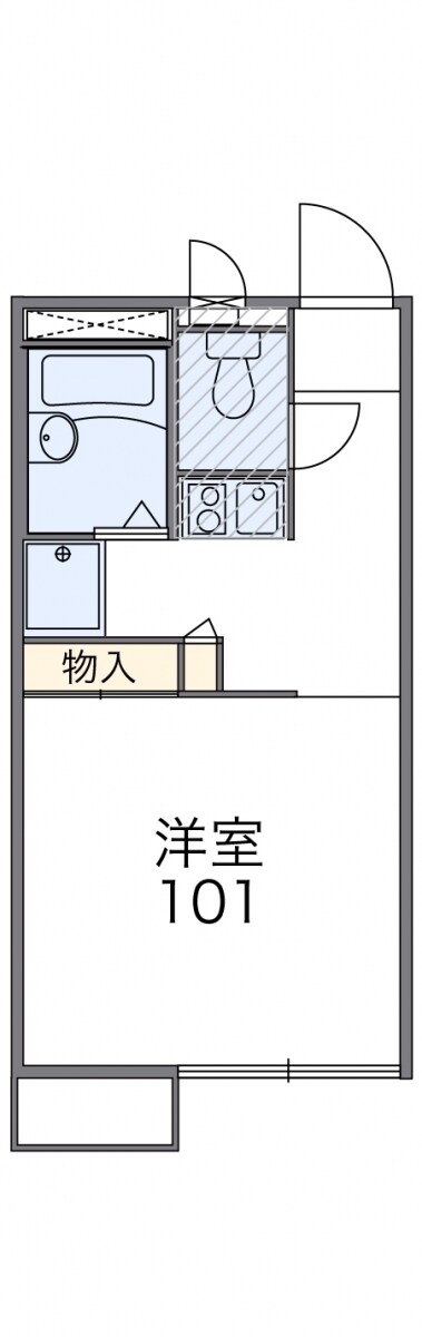 物件間取画像