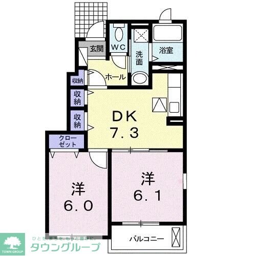 リベラ　カブラの物件間取画像